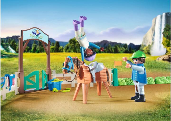 Immagine prodotto Playmobil Maneggio moderno (71637, Cavalli Playmobil della cascata)