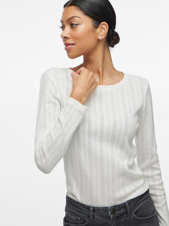 Actual product image Vila Rundhals Oberteil mit langen Ärmeln (L)
