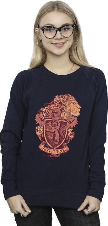 Immagine prodotto Gryffindor Sketch Crest Felpa Donna (XXL)