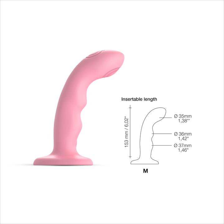 Actual product image Strap-on-me Tapping Dildo Wave