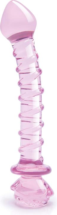 Produktbild Dream Toys Glaze Glass - Rosebud Spiral G-Spot Dildo