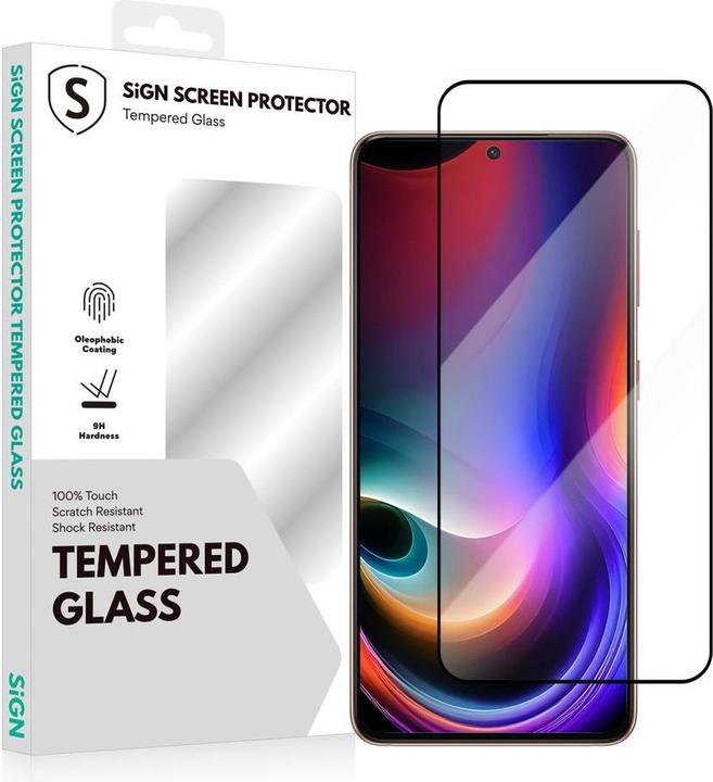 Actual product image SIGN 2.5D Tempered Glass Screen Protector for Samsung Galaxy S24 Plus (Samsung Galaxy S24+)