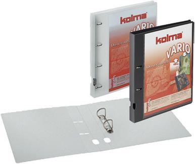 Produktbild Kolma Zeigebuch Vario A4 XL 4 Ringe Füllhöhe 2 cm farblos (A4, 29 mm, 1 Stück)