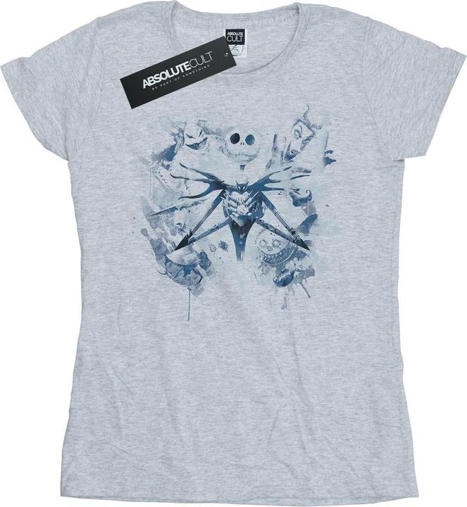 Image du produit Disney - T-shirt NIGHTMARE BEFORE CHRISTMAS PAINT SPRAY CARERS - Femme (XL)