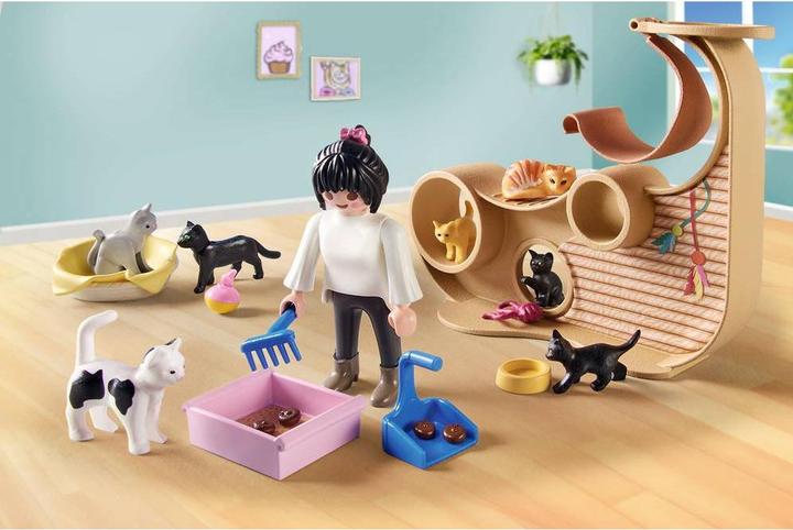 Image du produit Playmobil Café des chats (71744, Playmobil Ma vie)
