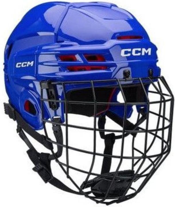 Produktbild CCM Tacks 70 SR Hockeyhelm mit Käfig (Rot, S) (S)