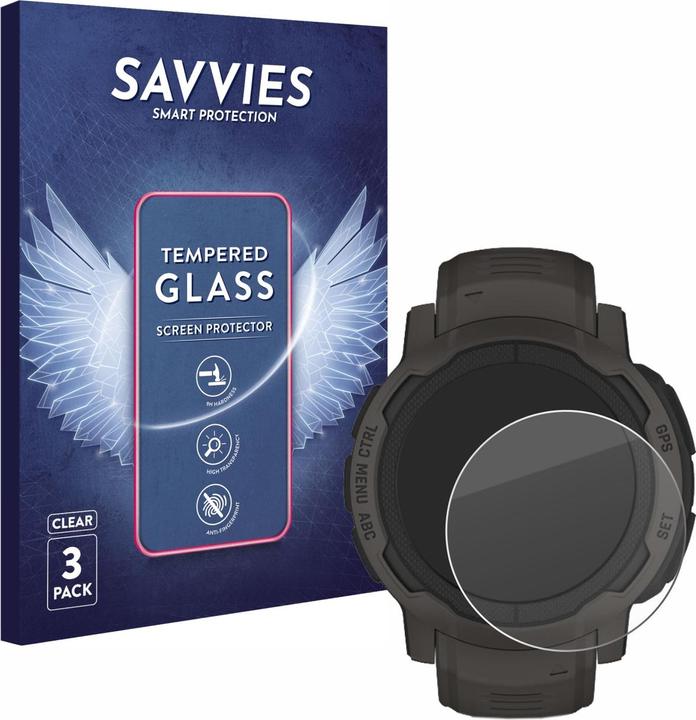 Savvies Panzerglas Hartglas Displayschutz