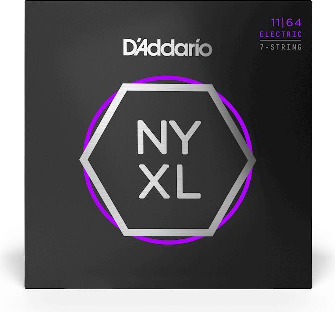 Actual product image D'Addario Nyxl1164 (7 x, Electric guitar, 0.06")
