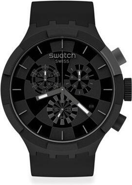 Image du produit Swatch Checkpoint Black (Montre analogique, Swiss Made, 47 mm)