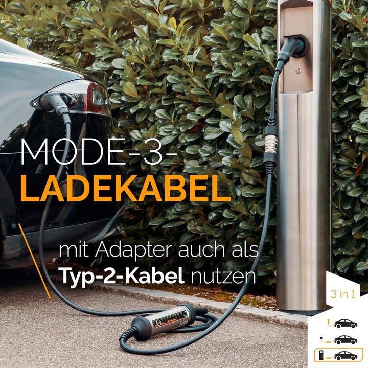 Actual product image Juice Technology Juice Booster 2 EU Traveller Set Plus (Type 2, 22 kW, 32 A, CEE32 red, Type 2, CEE 7/7, CEE16 red)