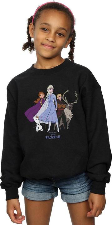 Produktbild Disney Frozen 2 Group Sweatshirt Mädchen (152, 158)