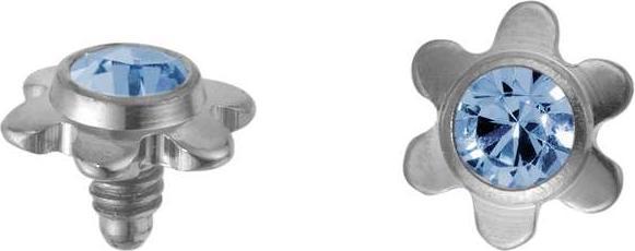 Produktbild Bijouteria Dermal-Anchor Aufsatz (Kristall, Titan)