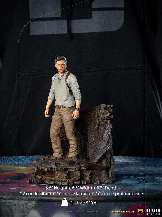 Immagine prodotto Iron Studios Uncharted Movie Art Scale ST DLX 1/10 Nathan Drake 22 cm