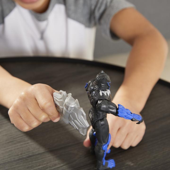 Actual product image Hasbro Avengers Mech Strike Black Panther