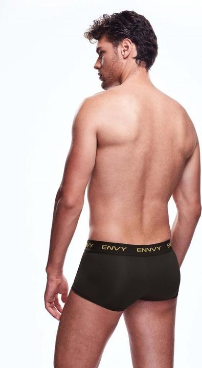 Actual product image Envy Transparent Mens Shorts Black (S/M)