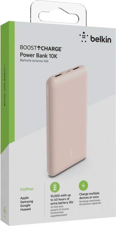Image du produit Belkin BoostCharge (10000 mAh, 15 W, 37.37 Wh)