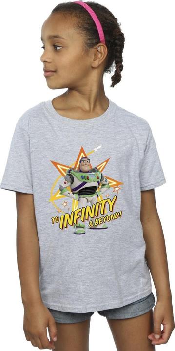 Actual product image Disney Girls Toy Story Buzz To Infinity Cotton T-Shirt (152, 158)