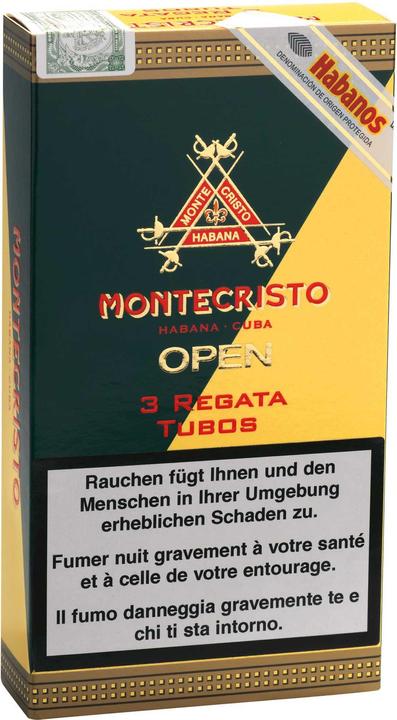 Immagine prodotto Montecristo Tubi Regata Aperti (Collegio)