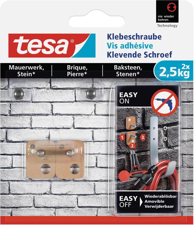 Rechthoekige zelfklevende schroef
