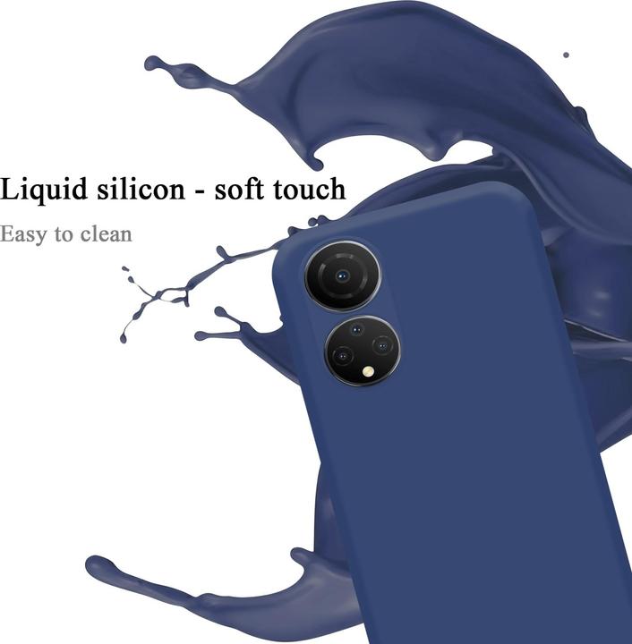 Productafbeelding Cadorabo TPU Liquid Silicone Hoesje voor Honor X7 (Honor X7)