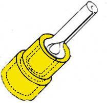Actual product image Velleman Pin Disconnector Yellow