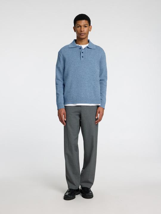Actual product image Selected Homme 100% Woll Polohemd aus Strick (XL)