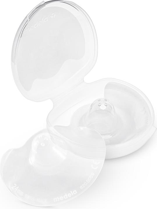 Image du produit Medela Contact Protège-mamelons S ( Ø 16mm), 2 pièces avec boîte de rangement (S)