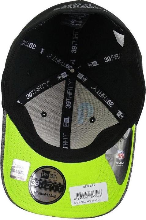 Image du produit New Era NFL - Seattle Seahawks - Grey Collection 39Thirty Cap Noir ML (59)