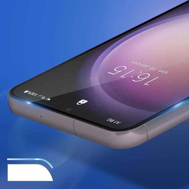 Actual product image 3MK Hardglass Max screen protector (1 Piece, Samsung Galaxy S23+)