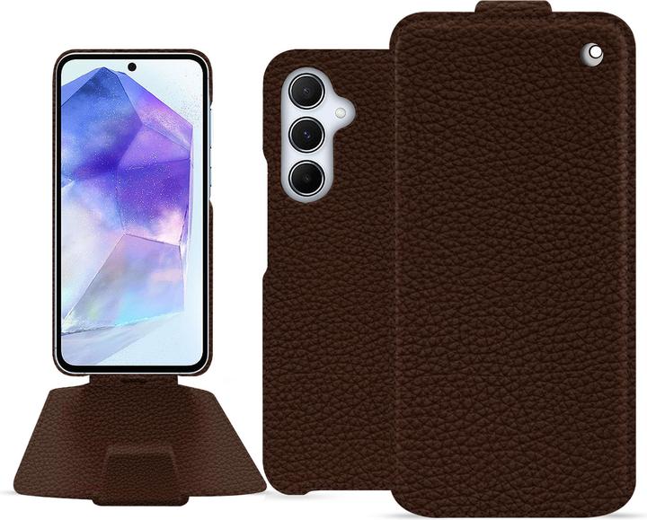 Actual product image Noreve Vertical leather shell (Samsung Galaxy A55)