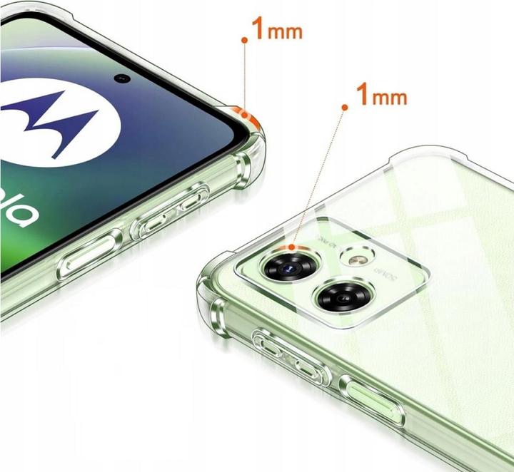 Produktbild Screenguard Motorola Moto G54 5G Hülle Crystal Soft Airbag Bumper (Motorola Moto G54)