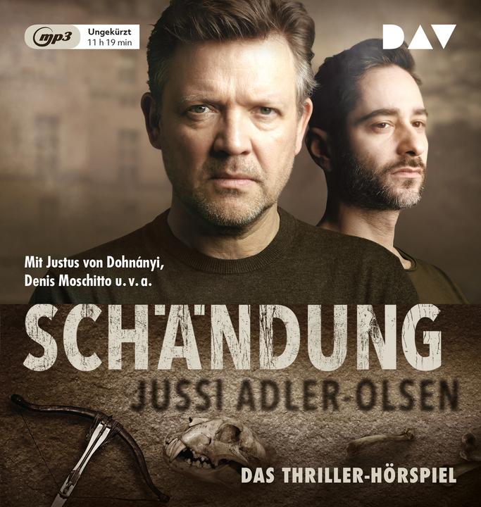 Actual product image Desecration. Carl Mørck, Special Squad Q, Case 2 (Jussi Eagle-Olsen, Justus von Dohnányi, Denis Moschitto, Erich Räuker, Hannes Thiess, German)