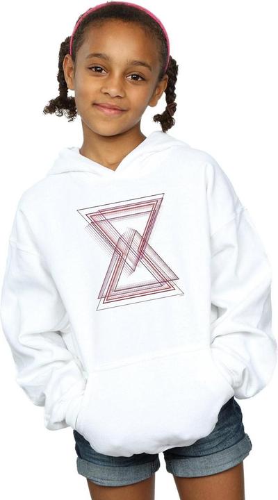 Actual product image Girls Avengers Infinity War Black Widow Lines Hoodie (152, 158)