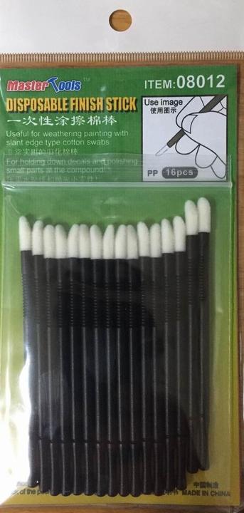 Actual product image Master Tools Disposable Finish Stick