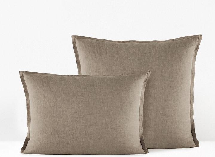 Taupe Leinen