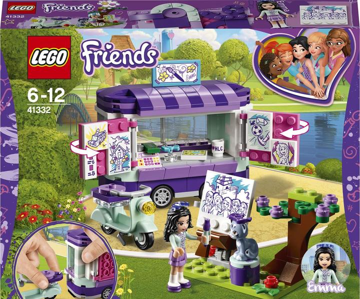 Immagine prodotto LEGO Il chiosco d'arte mobile di Emma (41332, LEGO Friends)