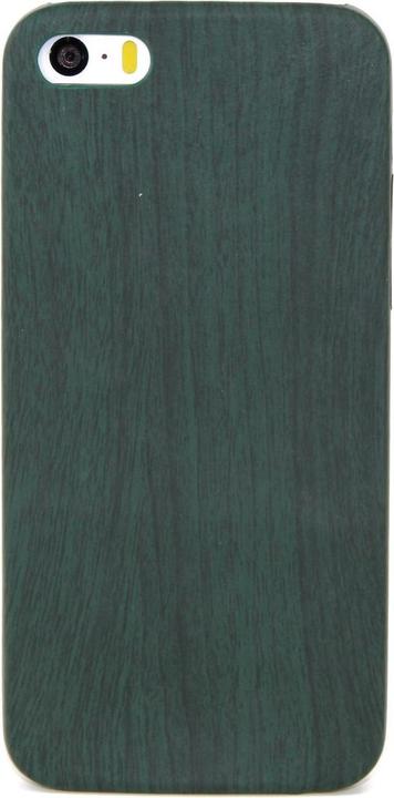 Actual product image König Design Apple iPhone 6 / 6s TPU Mobile Sleeve Wood Optics Protection Case Green Cover Case New (Apple iPhone 6)