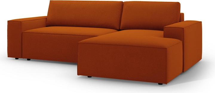 Actual product image Micadoni Right Corner Sofa With Bed Function And Box, "Jodie", 3 Seats, 246x151x86 Made in Europe (Corner sofa)