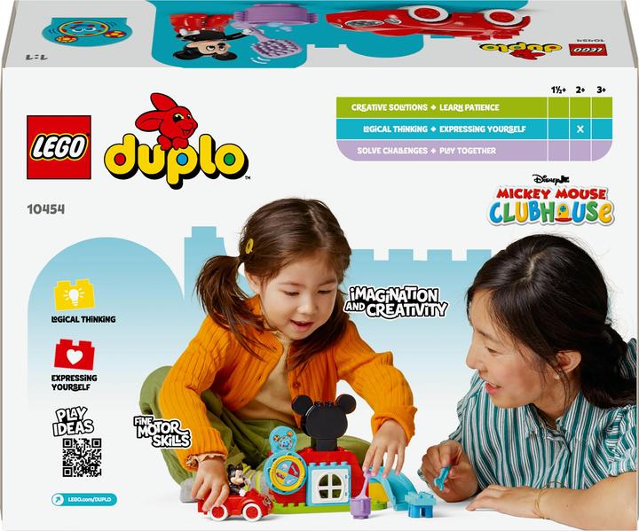 Actual product image LEGO Mickys Clubhaus und Auto (10454)