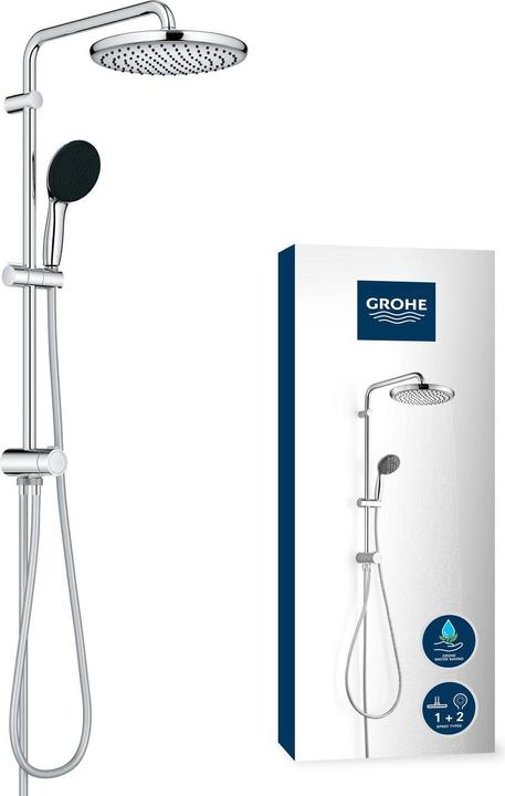 Actual product image Grohe Vitalio Start System 250 Flex Duschsystem mit Umstellung und Vitalio Start 110 Handbrause, Reno-Set
