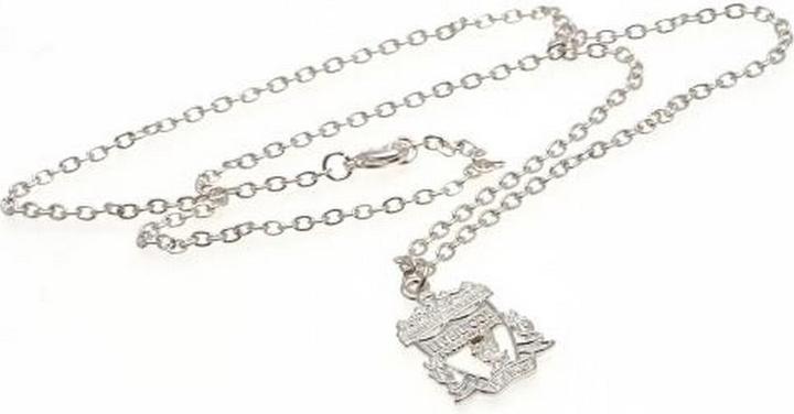 Image du produit Score Draw Pendentif et chaîne argentés avec armoiries (100% métal)