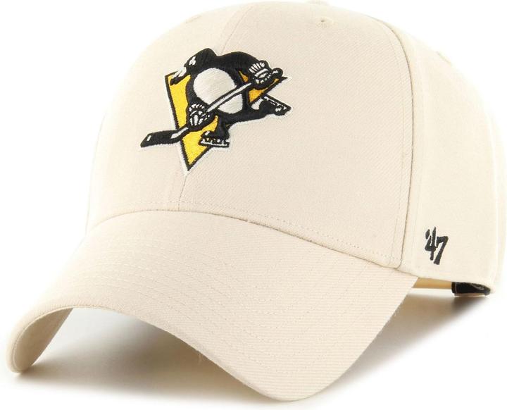 47 Brand Snapback Cap NHL Pittsburgh Penguins Natural Beige