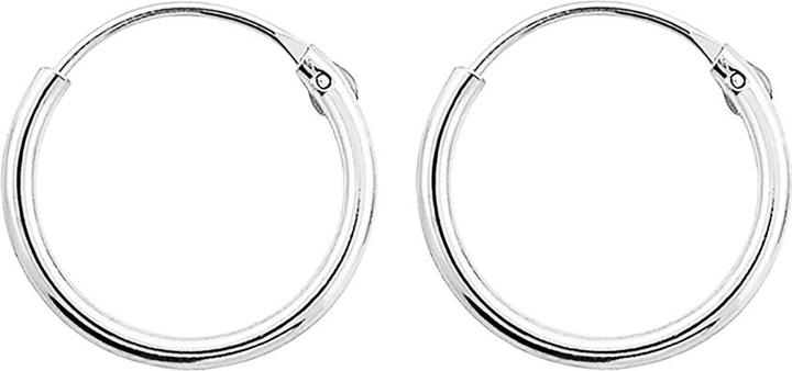 Produktbild Star Piercing Ohrring silber rund (925 Sterlingsilber, ohne Messing)