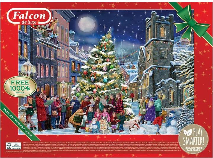 Actual product image Falcon Christmas Eve (1000 pieces)