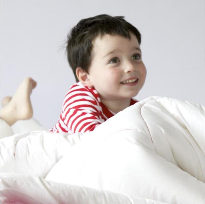 Immagine prodotto Zizzz Piumino per bambini con imbottitura in lana svizzera (100 x 135 cm)