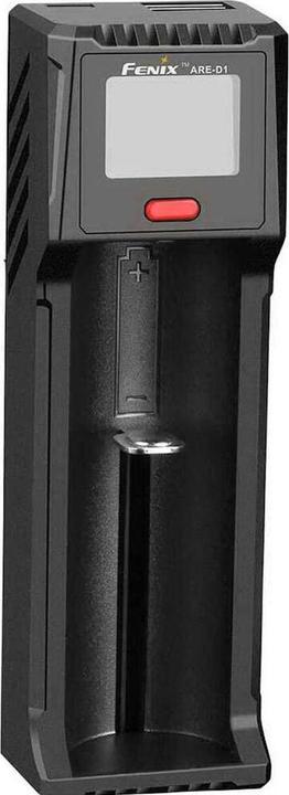 Immagine prodotto Fenix FCH-D1 (1 pz., 10440, 14500, 16340, 18650, 21700, 26650, AA, AAA, C, Caricabatterie senza batteria)