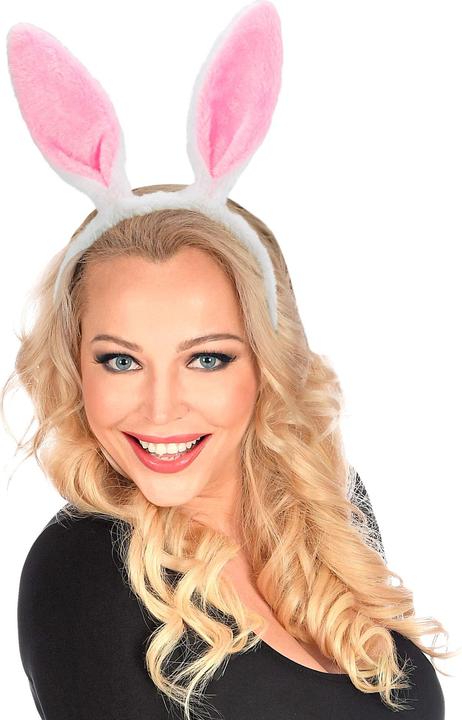 Actual product image Widmann White bunny ears Harreif modellable (One size)