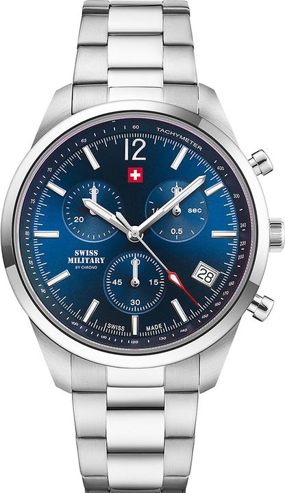 Image du produit Swiss Military SM34097.03 Chronographe Mens Watch 42mm 5ATM (Chronographe, 42 mm)