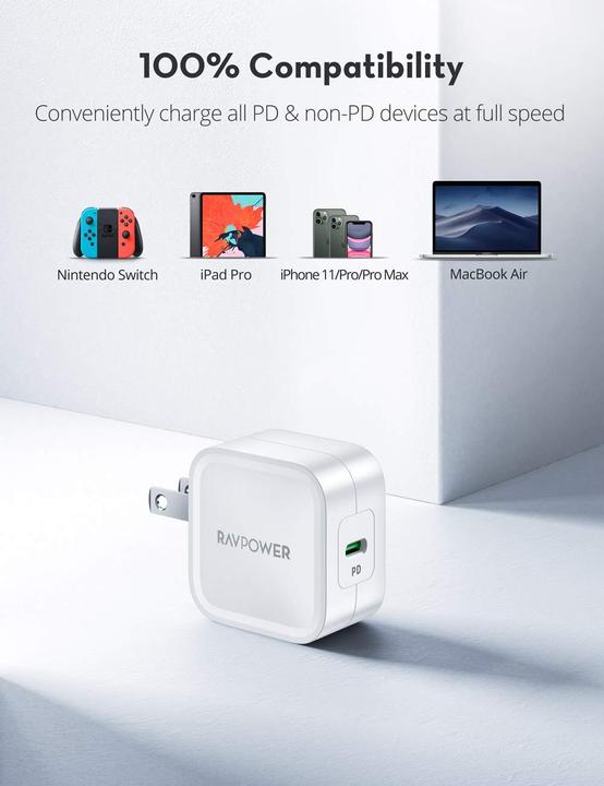 Immagine prodotto RAVPower RP-PC120 (30 W)
