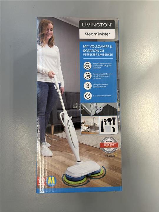 Actual product image Livington Steam Twister Steam Cleaner
